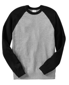 Men's Crew-Neck Baseball Sweaters, Color: Charcoal Grey, On Sale for $11.99, Old Navy http://oldnavy.gap.com/browse/product.do?vid=12&pid=919441022